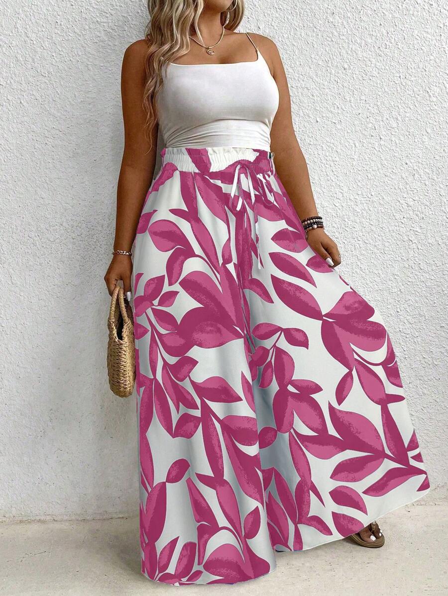 Calça Feminina Rosa é ideal para mulheres que buscam elegância e conforto em uma única peça. Com modelagem de perna larga e cintura natural, valoriza a silhueta e oferece liberdade de movimento. Seu tecido leve e elástico proporciona um caimento solto e confortável.