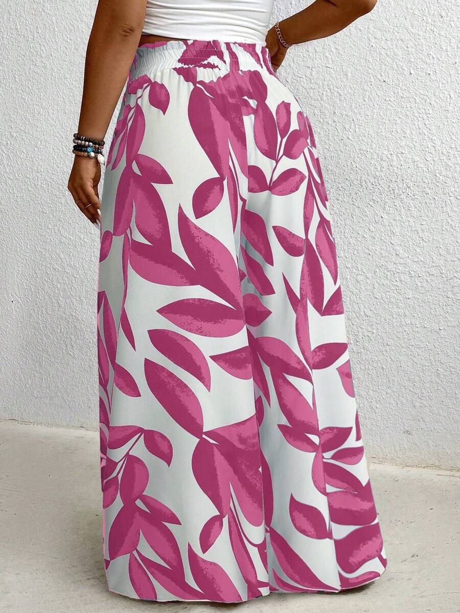 Calça Pantalona Feminina Rosa é ideal para mulheres que buscam elegância e conforto em uma única peça. Com modelagem de perna larga e cintura natural, valoriza a silhueta e oferece liberdade de movimento. Seu tecido leve e elástico proporciona um caimento solto e confortável.