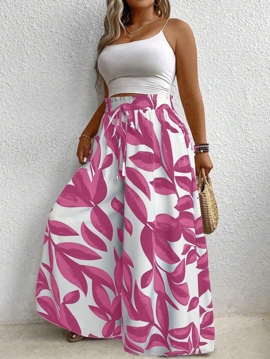 Calça Pantalona Rosa é ideal para mulheres que buscam elegância e conforto em uma única peça. Com modelagem de perna larga e cintura natural, valoriza a silhueta e oferece liberdade de movimento. Seu tecido leve e elástico proporciona um caimento solto e confortável.