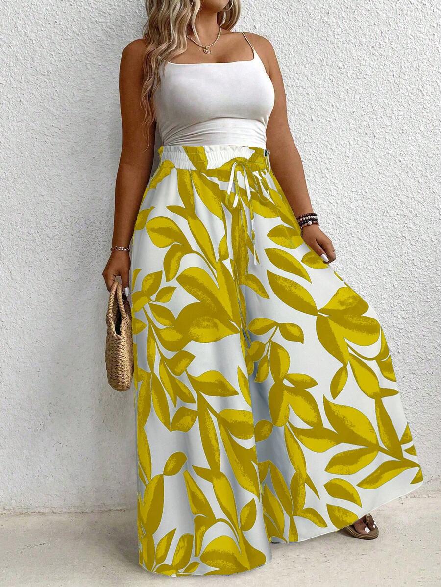 Calça Pantalona com Bolsos Amarela, é ideal para mulheres que buscam elegância e conforto em uma única peça. Com modelagem de perna larga e cintura natural, valoriza a silhueta e oferece liberdade de movimento. Seu tecido leve e elástico proporciona um caimento solto e confortável.