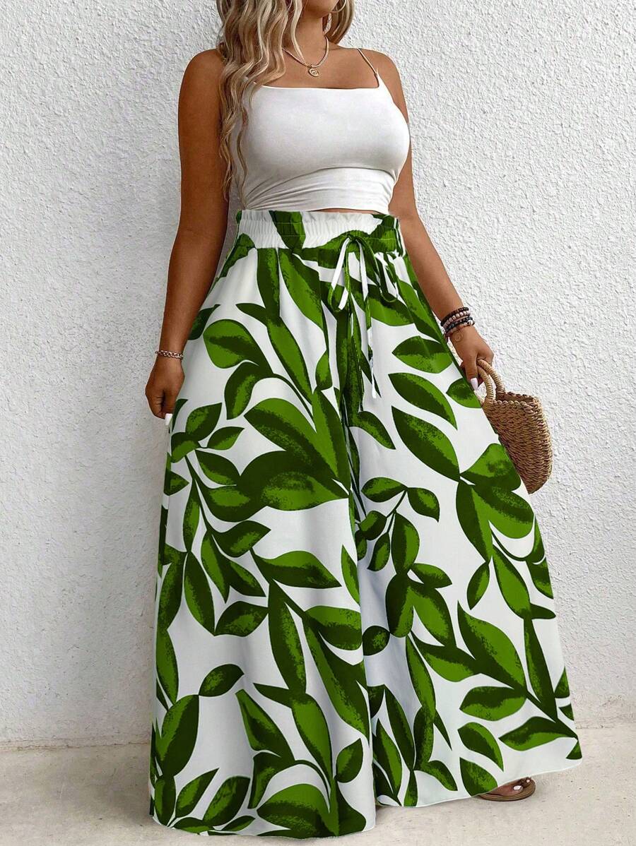 Calça Pantalona com Estampa Floral é ideal para mulheres que buscam elegância e conforto em uma única peça. Com modelagem de perna larga e cintura natural, valoriza a silhueta e oferece liberdade de movimento. Seu tecido leve e elástico proporciona um caimento solto e confortável.