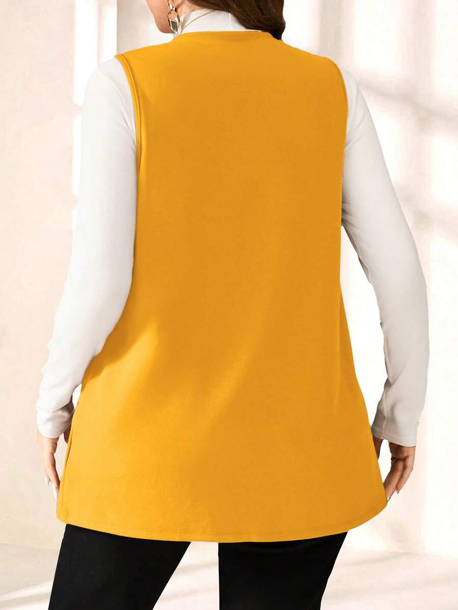 Colete feminino que une estilo, conforto e funcionalidade.