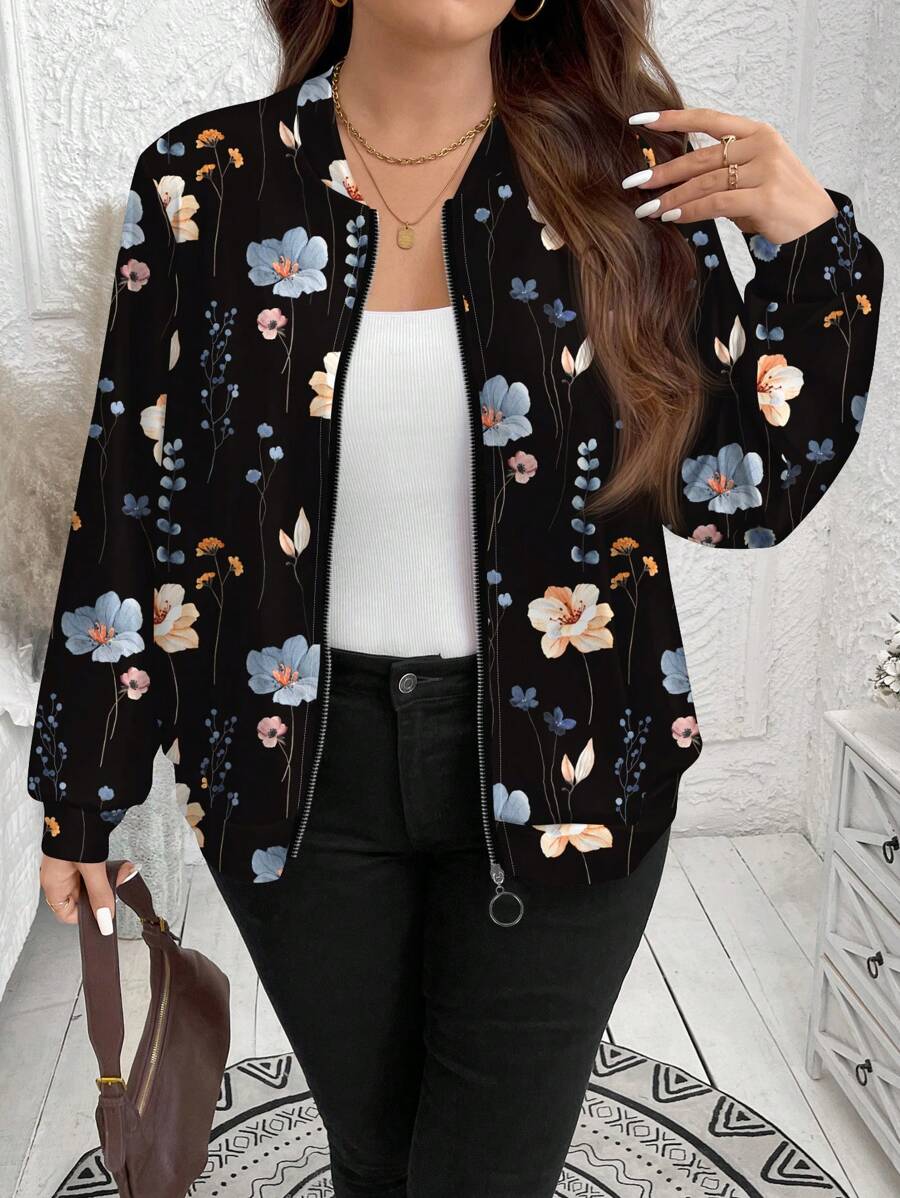 Modelo casual com zíper, manga comprida e caimento elegante. Ideal para o dia a dia com conforto total.