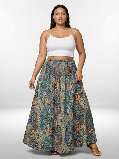 Saia Plus Size Cachemira